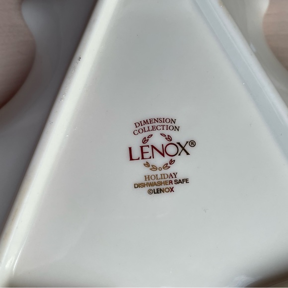 Lenox Holiday Christmas Tree Figural Party Plate - Picture 5 of 5